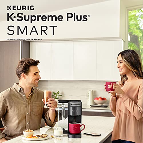 Keurig K-Supreme Plus SMART Single Serve Coffee Maker with illy Intenso Bold Roast 32 K-Cup Pods