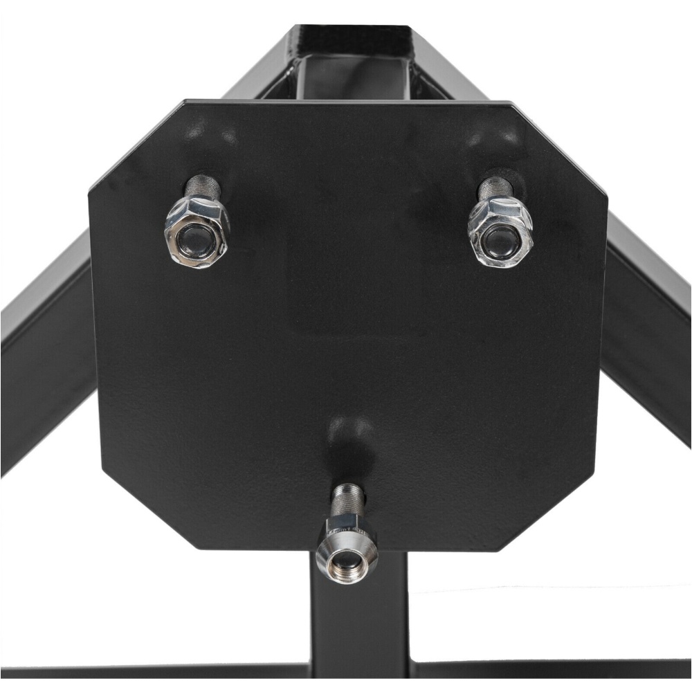 Tire Carrier Mount W/Drop Down Option Compatible With All For 03-09 H2 H2 Black