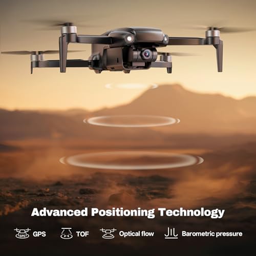 Bwine GPS Drone with Camera 4K UHD - F7MINI, Under 249g, 60-Min Flight Time, Auto Return, Follow Me, Waypoint Fly, Circle Fly, 5-Level Wind Resistance - Ideal for Adult Beginners