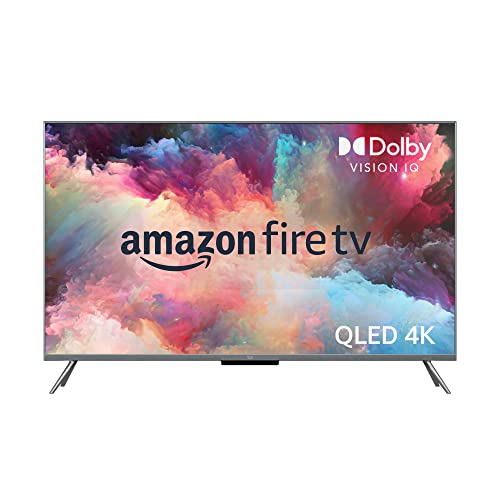 Amazon Fire TV 75" Omni QLED Series 4K UHD smart TV, Dolby Vision IQ, Fire TV Ambient Experience, local dimming, hands-free with Alexa