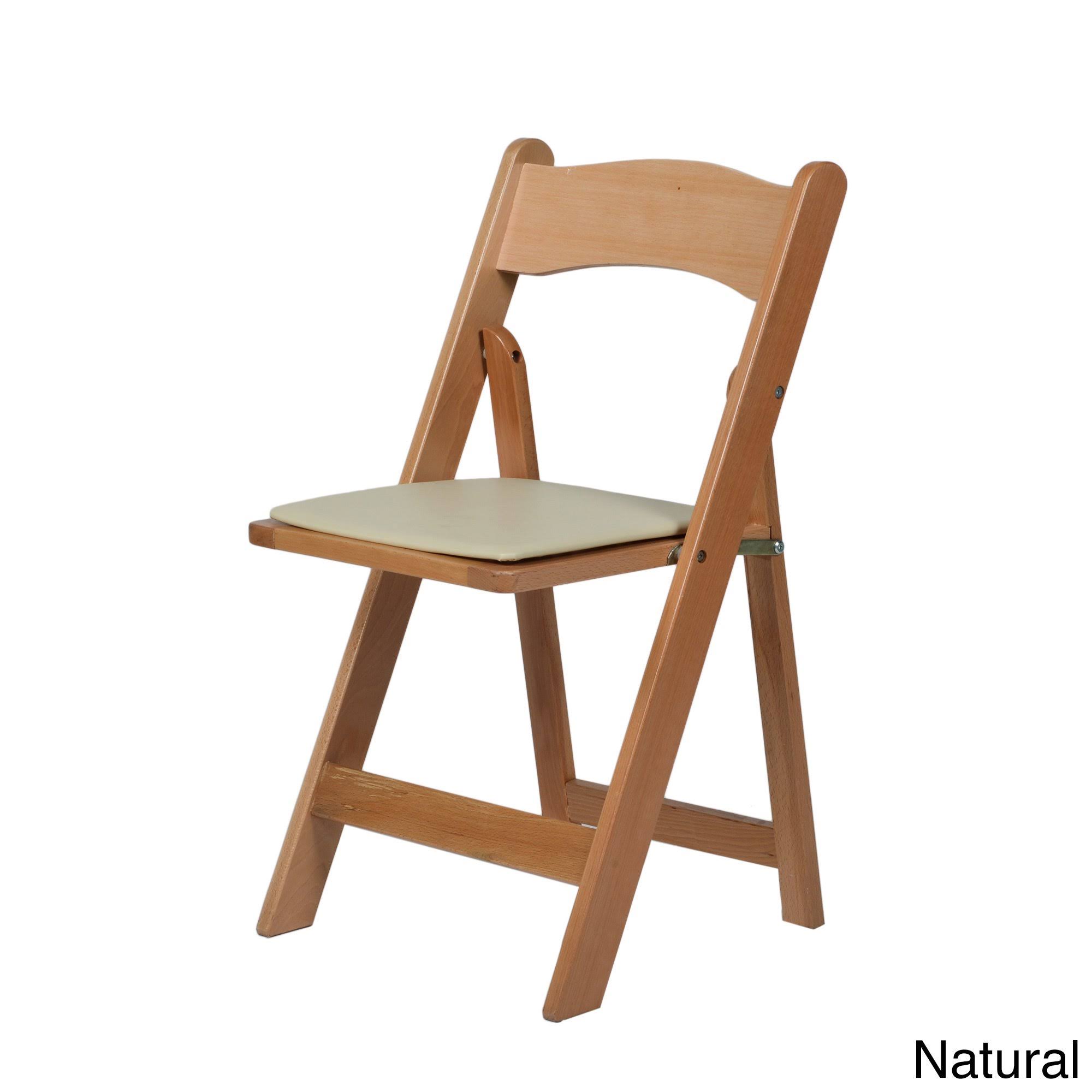 American Classic Wood Folding Chair, Natural