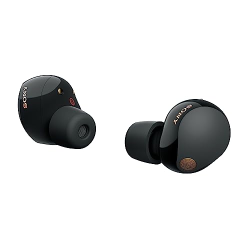 Sony WF-1000XM5-BLACK Wireless Noise Canceling High-Res Earbuds with an Additional 1 Year Coverage (2023)(Used)