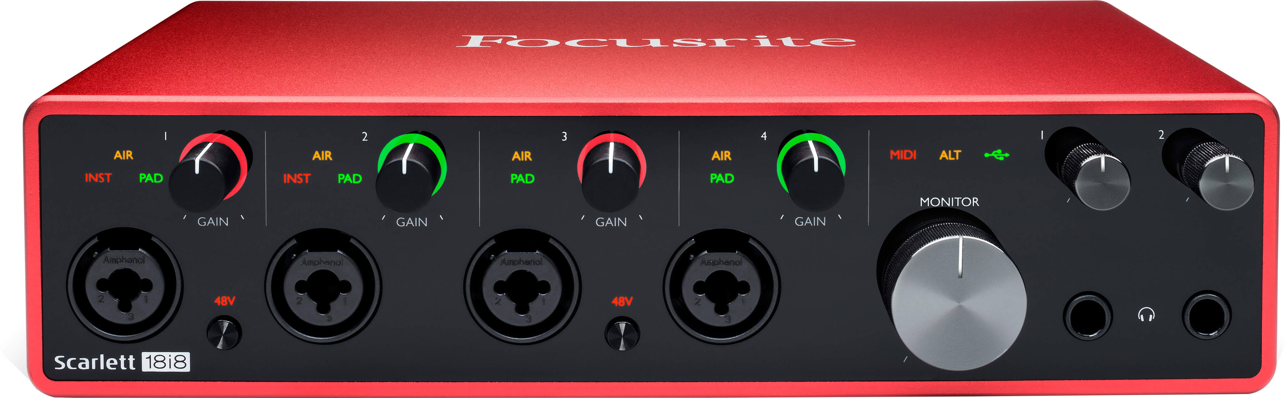Focusrite Scarlett 18i8 (3rd Gen) USB Audio Interface