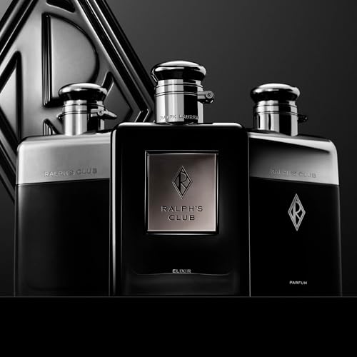 Ralph Lauren - Ralph's Club - Elixir - Men's Cologne - Ambery & Woody - With Orris, Lavandin, and Patchouli - Intense Fragrance