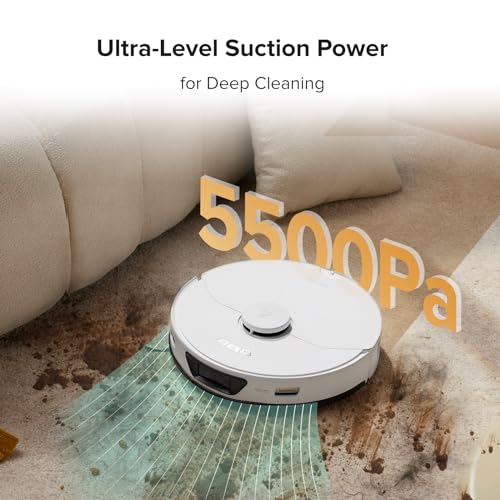 roborock Robot Vacuum and Mop Combo, Self Drying,Self Washing