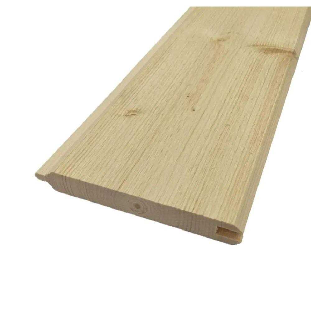 1 in. x 6 in. x 8 ft. Pine Tongue and Groove Common Siding Plank - Shop Hardware Tools Online Store