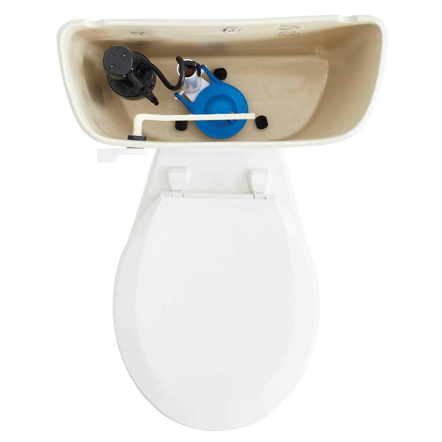 Mansfield Pro-Fit White Round Standard Height 2-piece WaterSense Toilet 12-in Rough-in 1.28-GPF 5130CTK