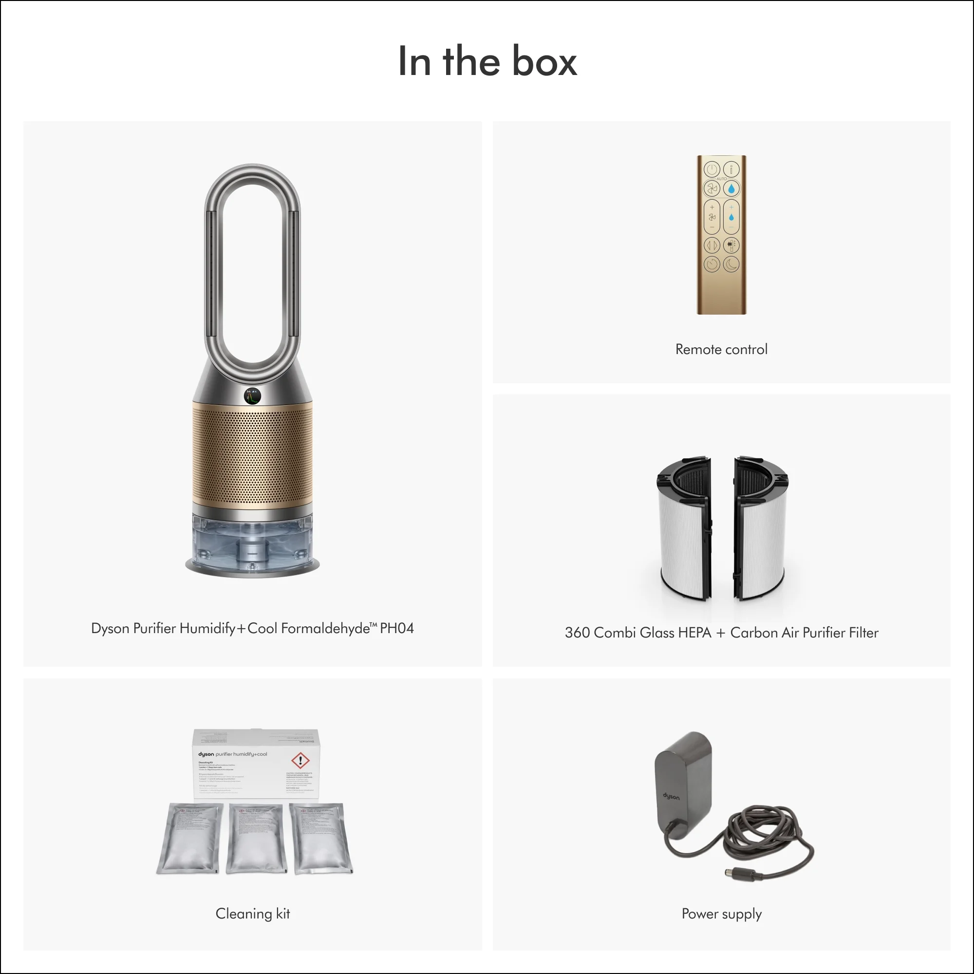 Dyson Purifier Humidify+Cool Formaldehyde™ PH04| Nickel | New