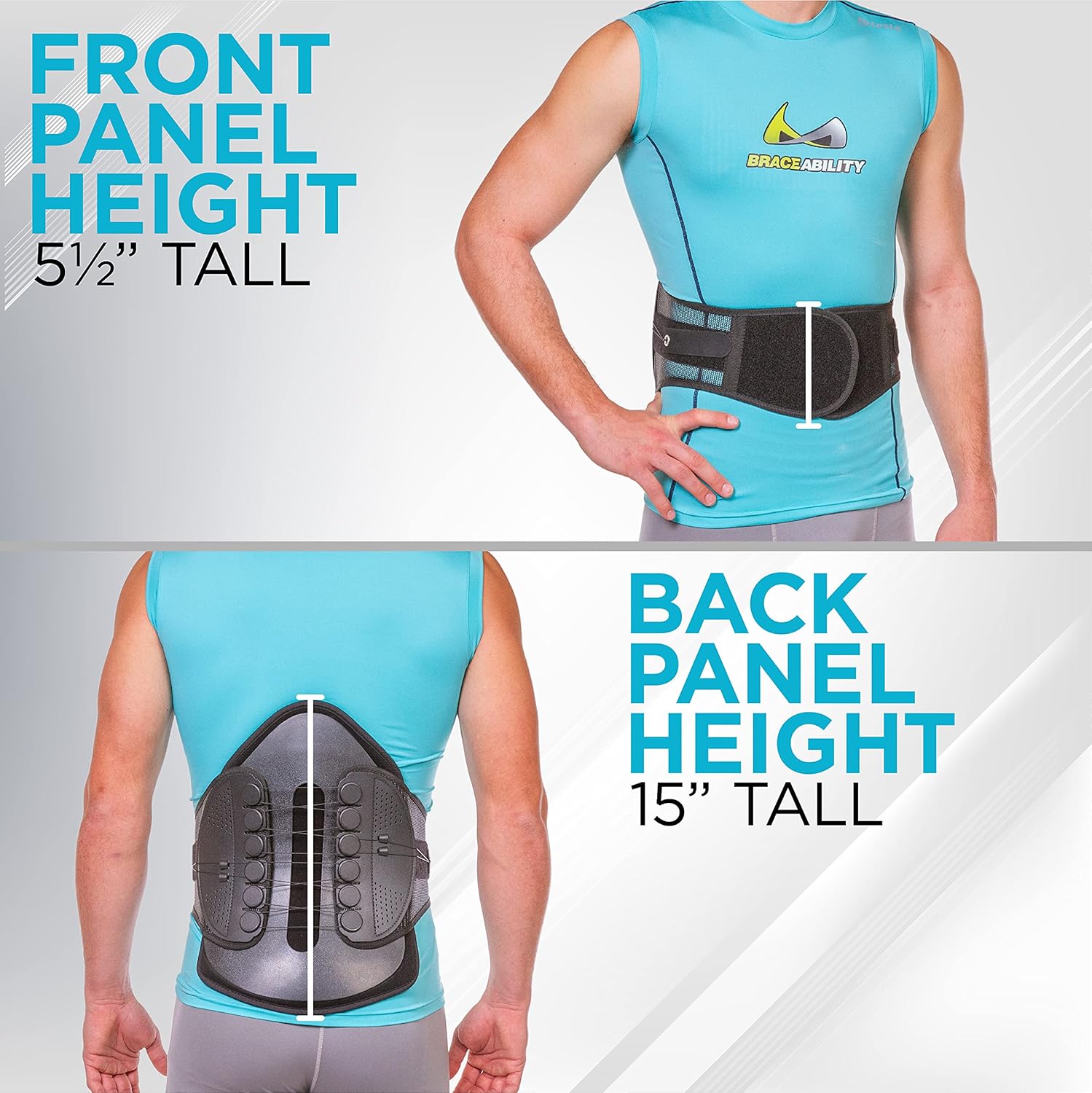 Spine Decompression Back Brace - MAC Plus Rigid Lumbosacral Corset Belt with Pulley System for Sciatica Pain, Disc Injury and After Laminectomy or Spinal Fusion Surgery (S)