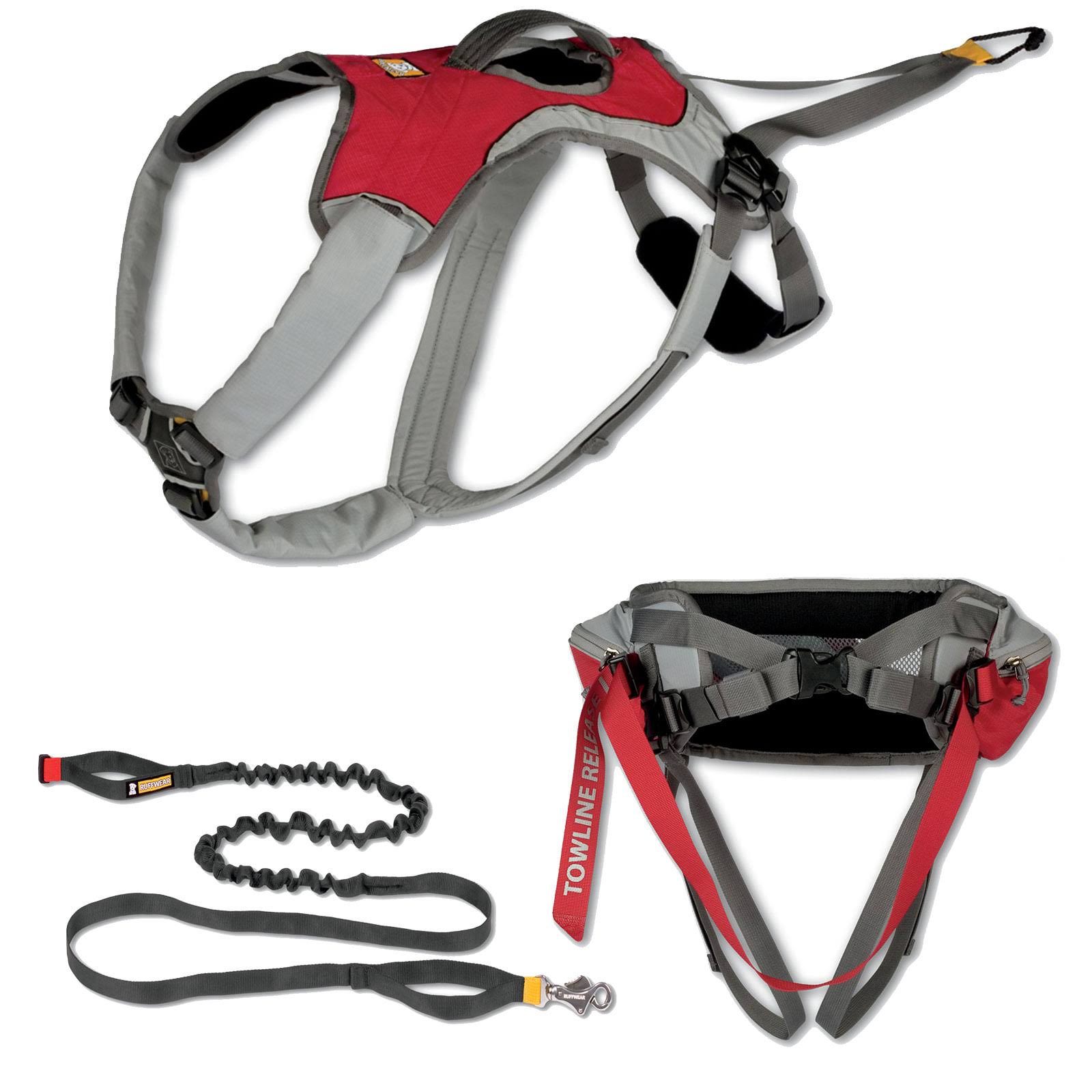 Ruffwear Omnijore Dog Joring System, Red Currant, L