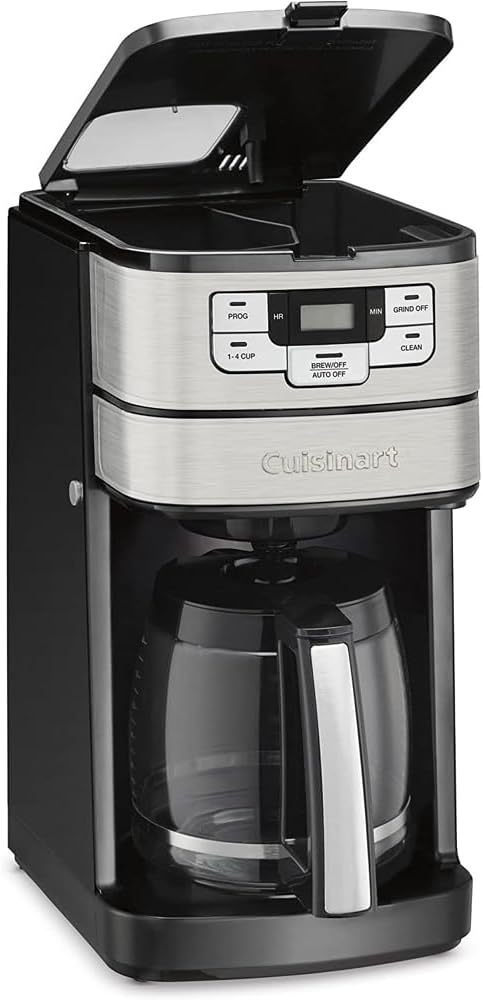 Cuisinart DGB-400SSFR Grind and Brew 12 Cup Coffeemaker Silver (Renewed)