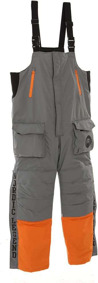 Nordic Legend Aurora Series Ice Fishing Suit, Insulated Bibs and Jacket, Waterproof Gear for Ice Fishing and Snowmobiling
