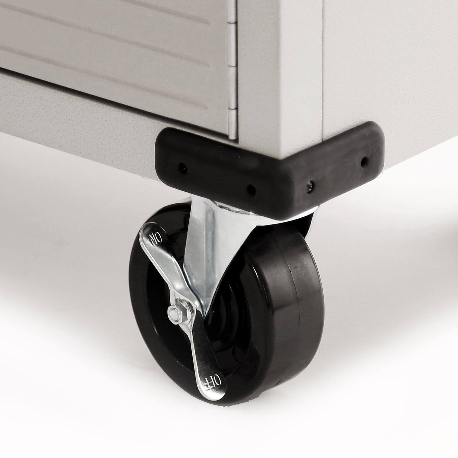 Seville Classics UltraHD 2 Door Rolling Cabinet