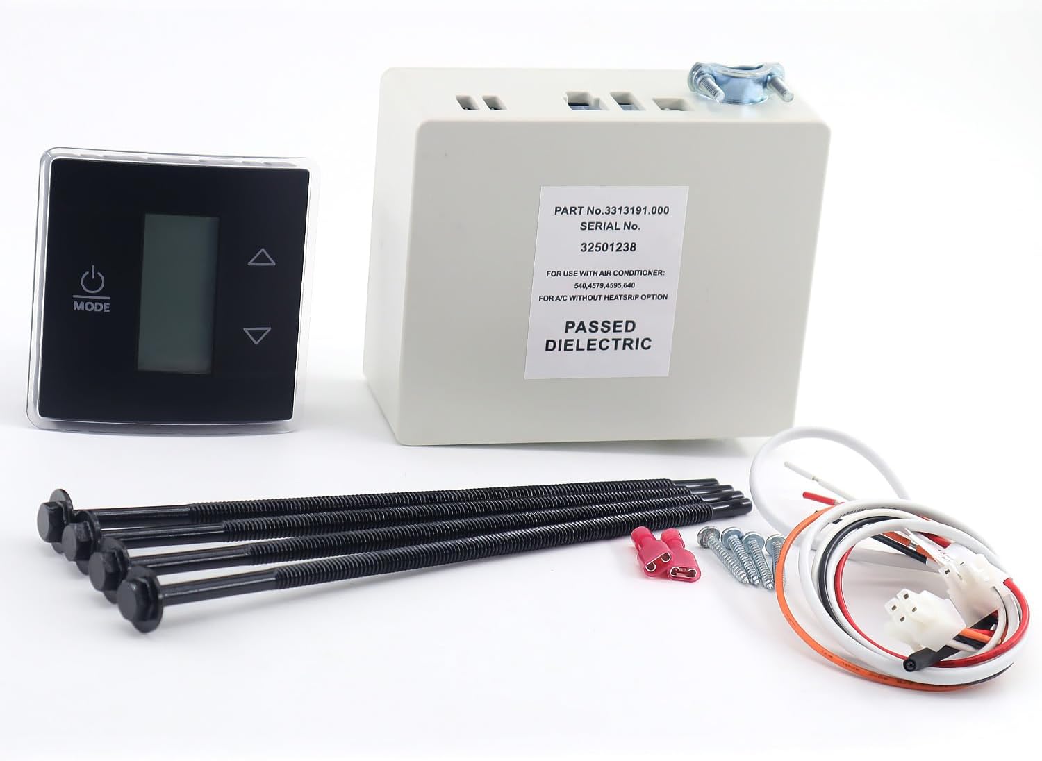 3316230.000 RV Wall Thermostat/Relay Box Heat/Cool for Dometic for RV/Camper Conditioners 3316230.700 with Black Wall Thermostat 3316230.714