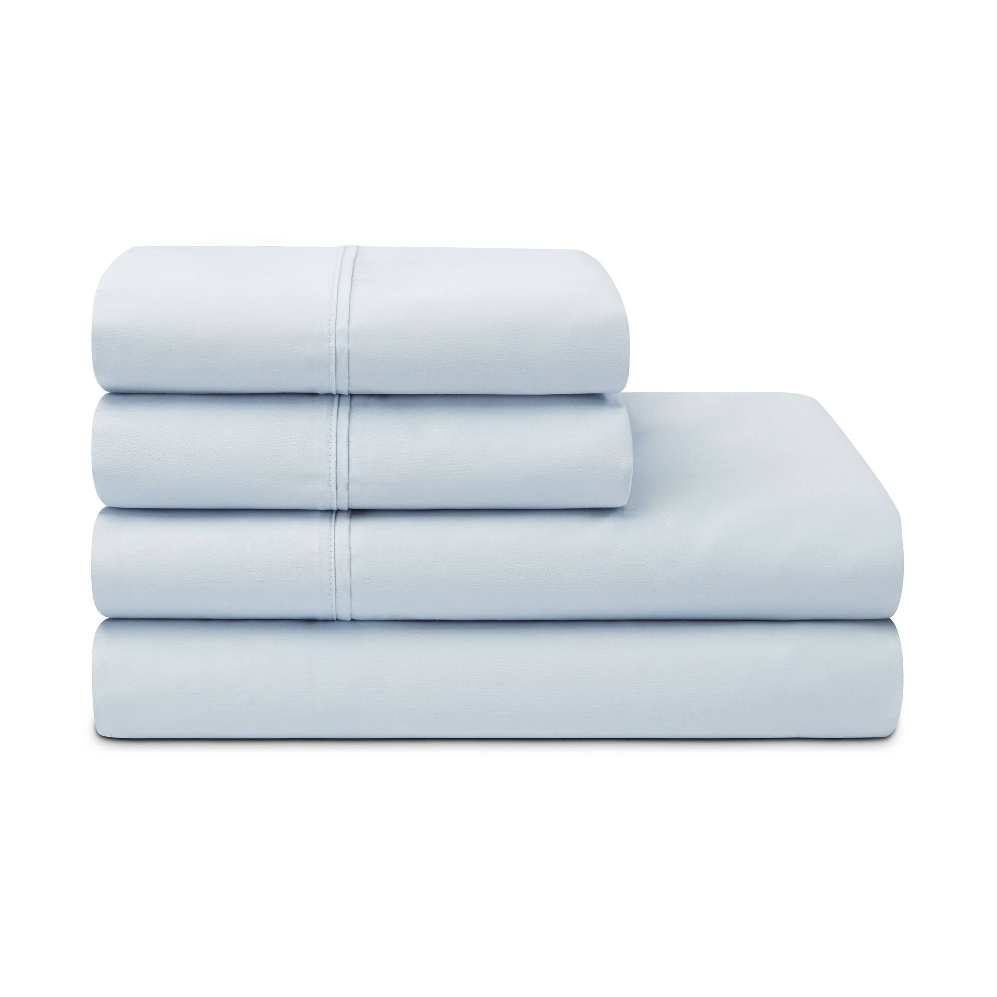 Sleepletics Celliant Performance Bedding Celliant Performance Sheet Set // Chalk (California King)
