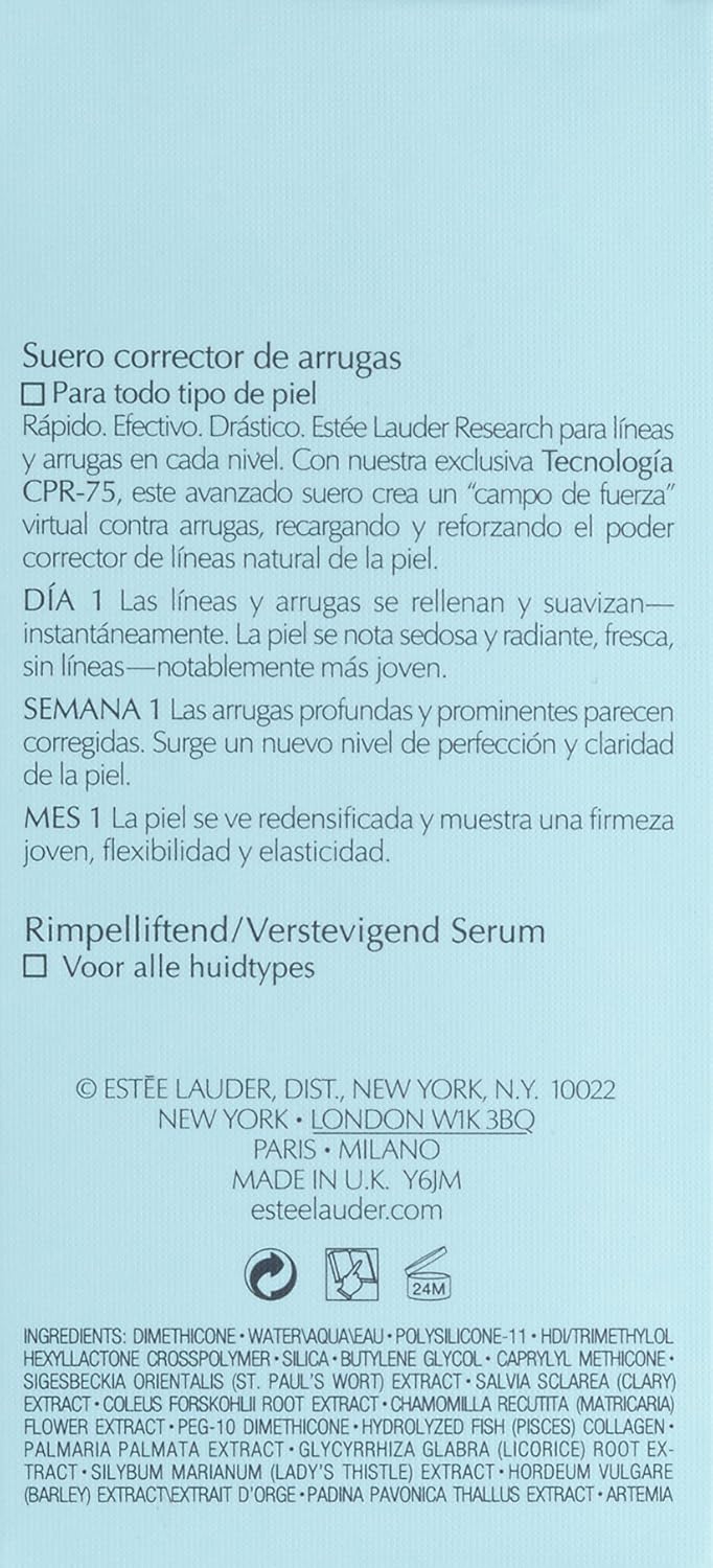 Estee Lauder Perfectionist CP+R Wrinkle Lifting/Firming Serum, 50ml/1.7 Ounce (All Skin Types)