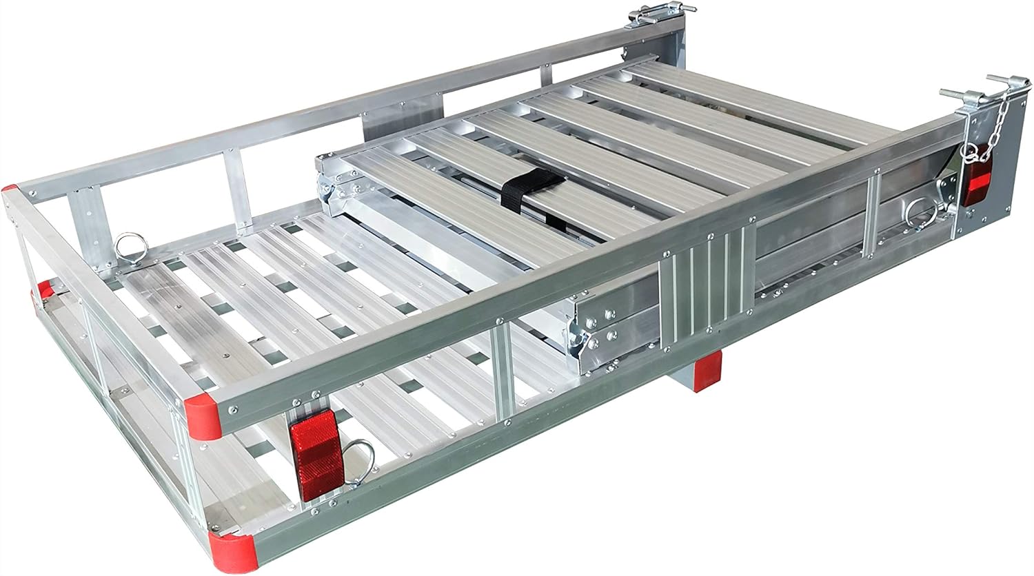 MAXXHAUL 70275 Aluminum Cargo Carrier | With 60 Folding Ramp | 53.5 x 29
