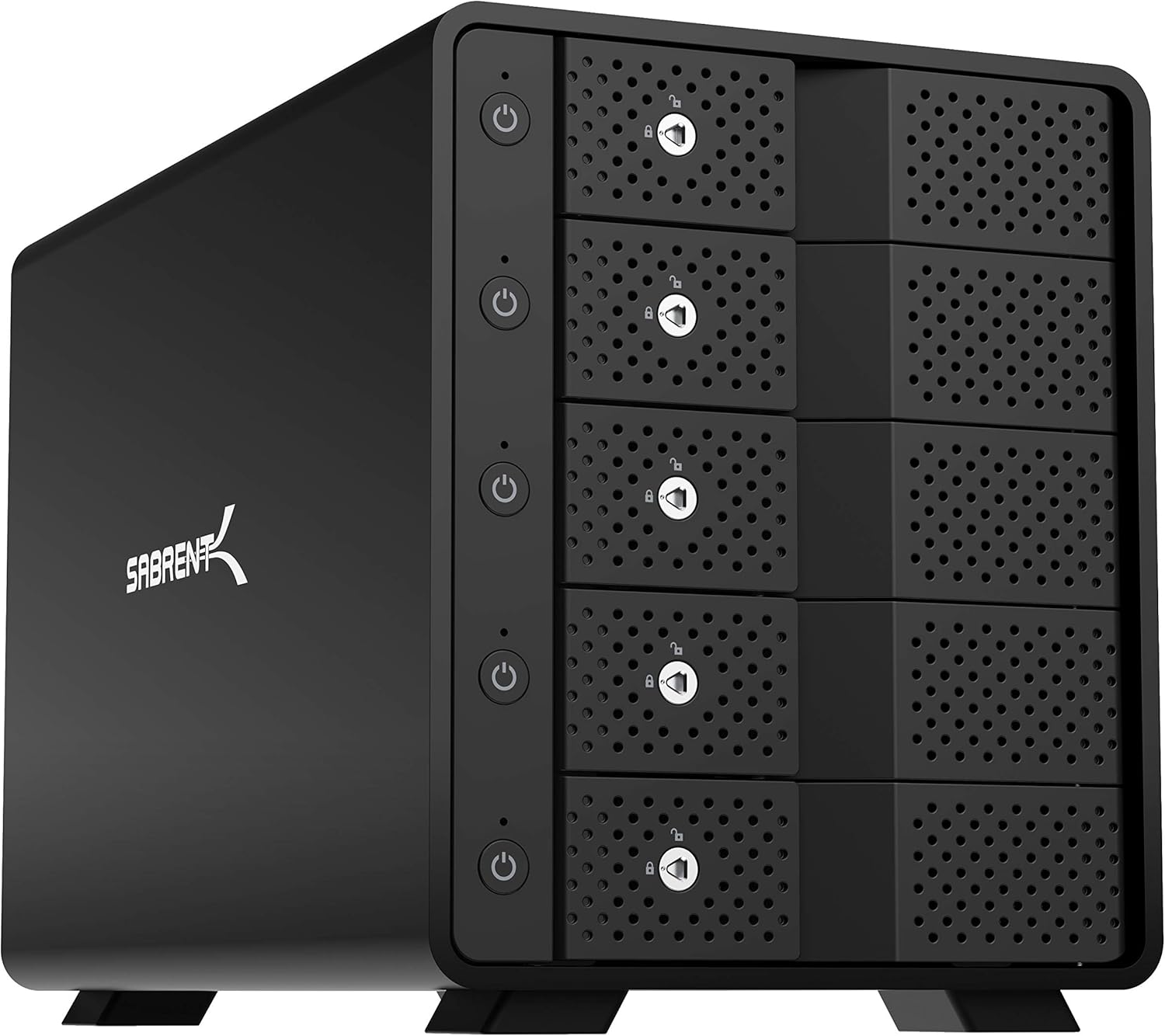 SABRENT USB 3.0 to SATA I/II/III Dual Bay External Hard Drive Docking Station for 2.5 or 3.5in HDD, SSD with Hard Drive Duplicator/Cloner Function [10TB Support] (EC-HD2B)