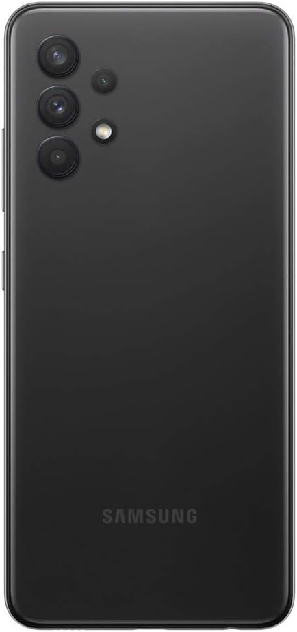 Samsung Galaxy A32 5G (64GB, 4GB) 6.5" 90Hz Display, 48MP Quad Camera, All Day Battery (Only for AT&T) 4G LTE A326U (Awesome Black) (Renewed)