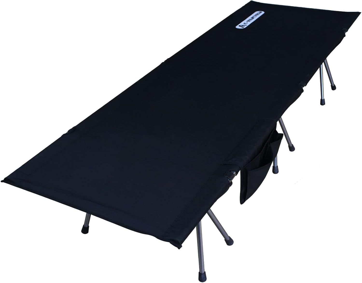 C·WILDYFIELD Camping Cot, Portable Folding Camping Cots Height Adjustable Tent Cot Heavy Duty Sleeping Cot Lightweight Ultralight Folding Bed for Adults Outdoor Overnighter Camping