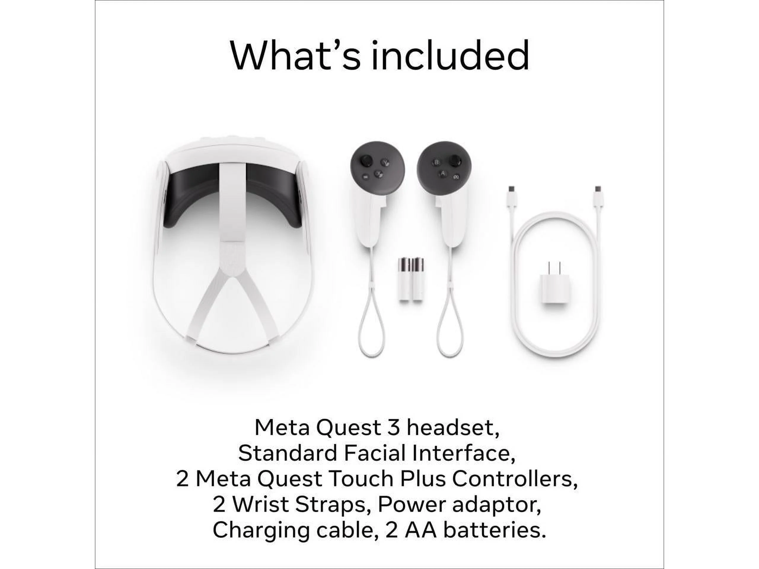 128GB Meta Quest 3 - Asgard's Wrath 2 Bundle - Breakthrough Mixed Reality & Powerful Performance