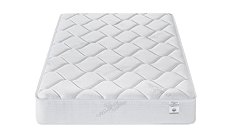 Oliver & Smith Full Size Mattress - 8 Inch Hybrid Full Mattress - Pocketed Coil Springs & High Density Premium Cold Foam with Breathable Polyester Cover - Comfort Tight Top- Medium Firm