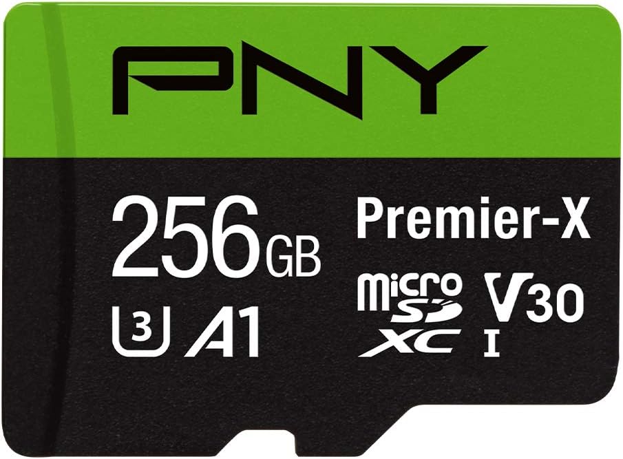 PNY 512GB Premier-X Class 10 U3 V30 microSDXC Flash Memory Card