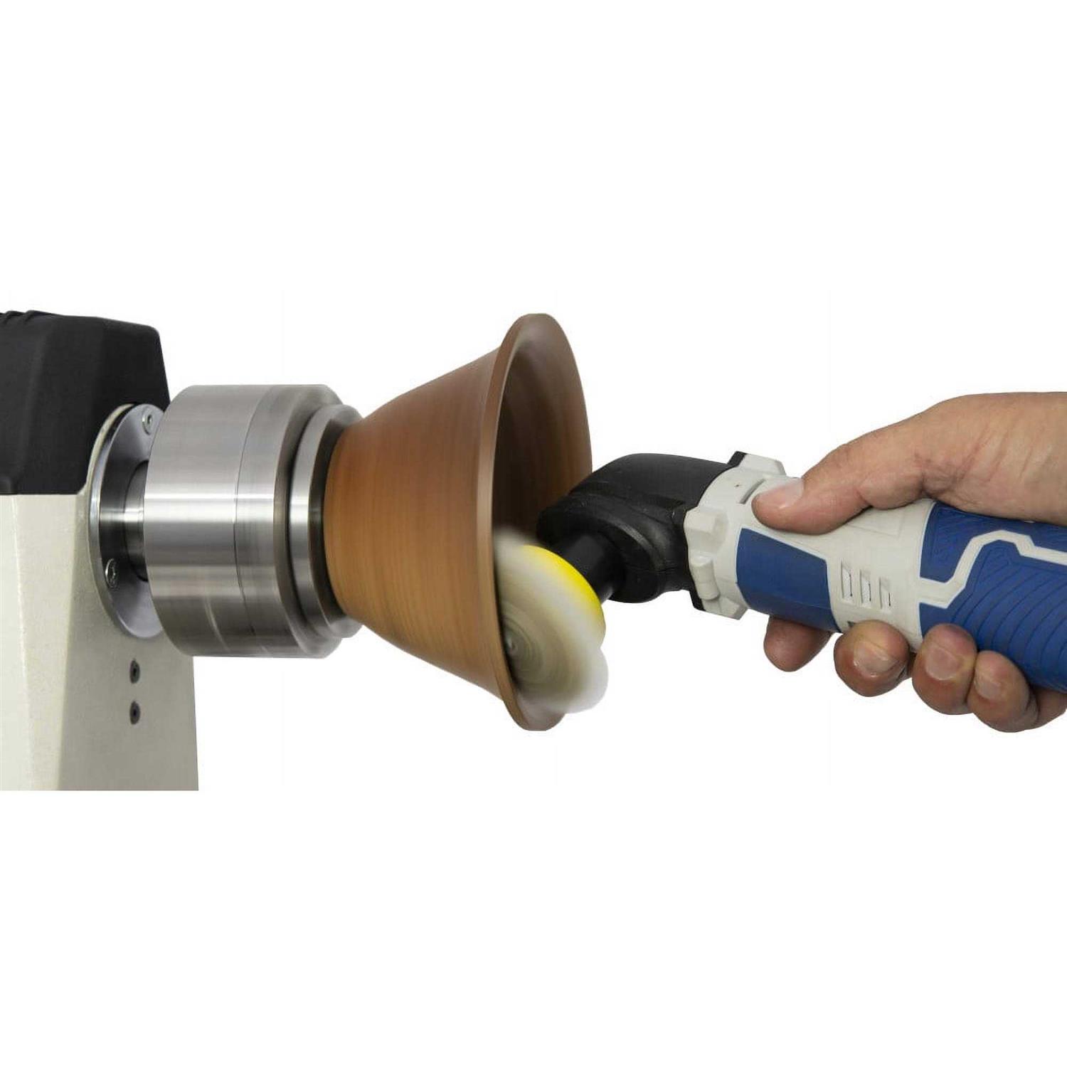Rikon 31-200 12V Li Cordless Sander/Polisher with 2 Pad