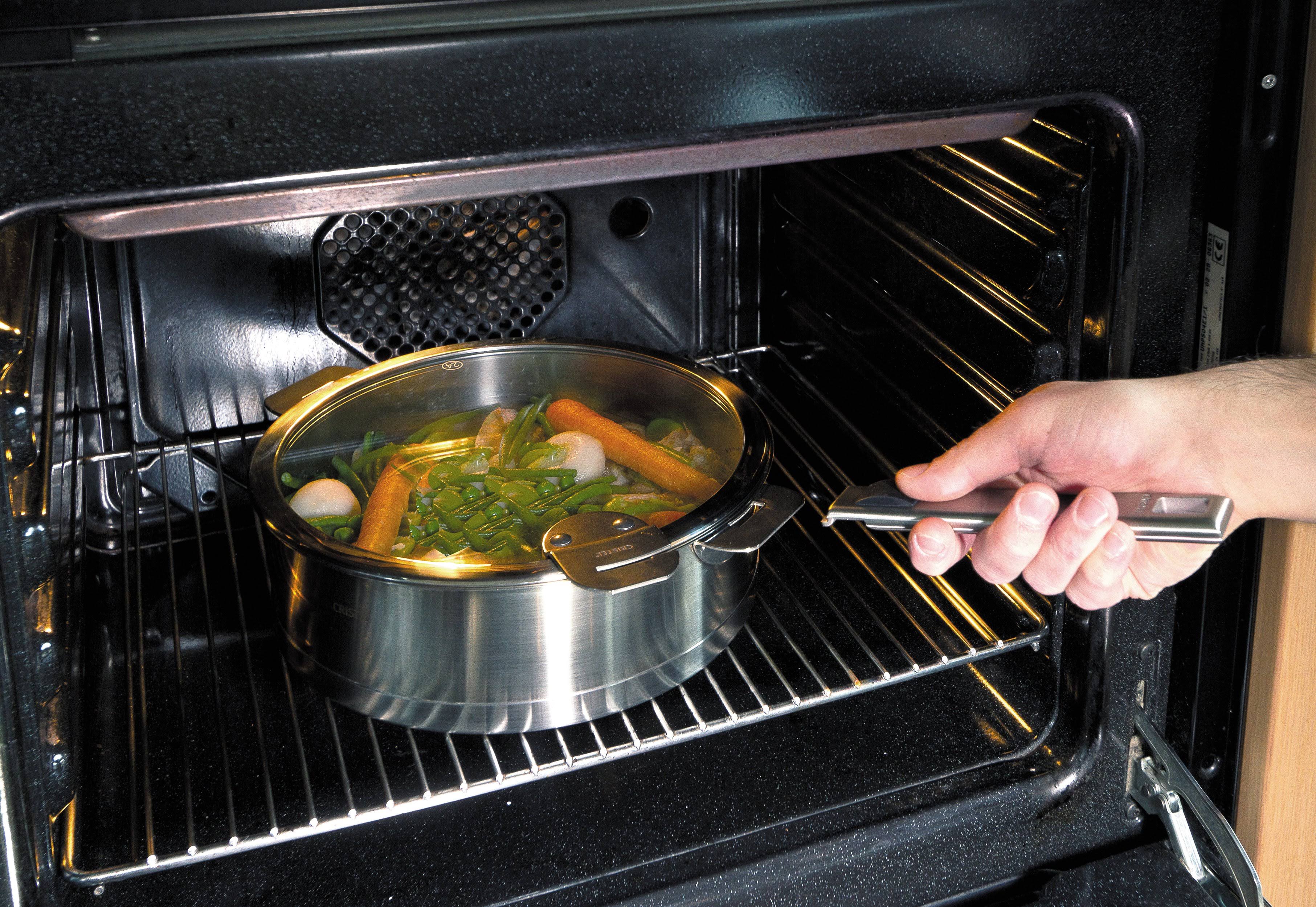 Cristel Strate Saucepan with Lid 1qt.