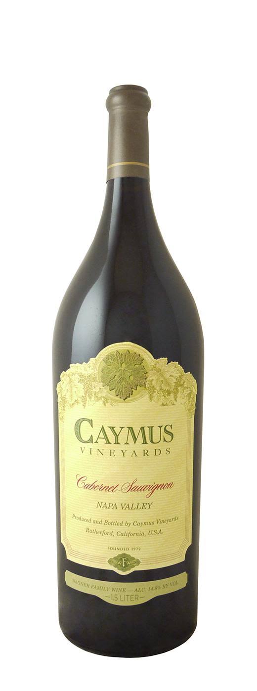 Caymus Vineyards Cabernet Sauvignon, California (Vintage Varies) - 1.5 l bottle