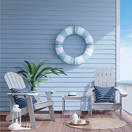 Adirondack Chair, All Weather Resistant Plastic Chairs with Cup Holder, 5 Easy Steps to Install, Outdoor Chairs for Patio, Garden, Backyard Deck, Lawn, Fire Pit - Teak