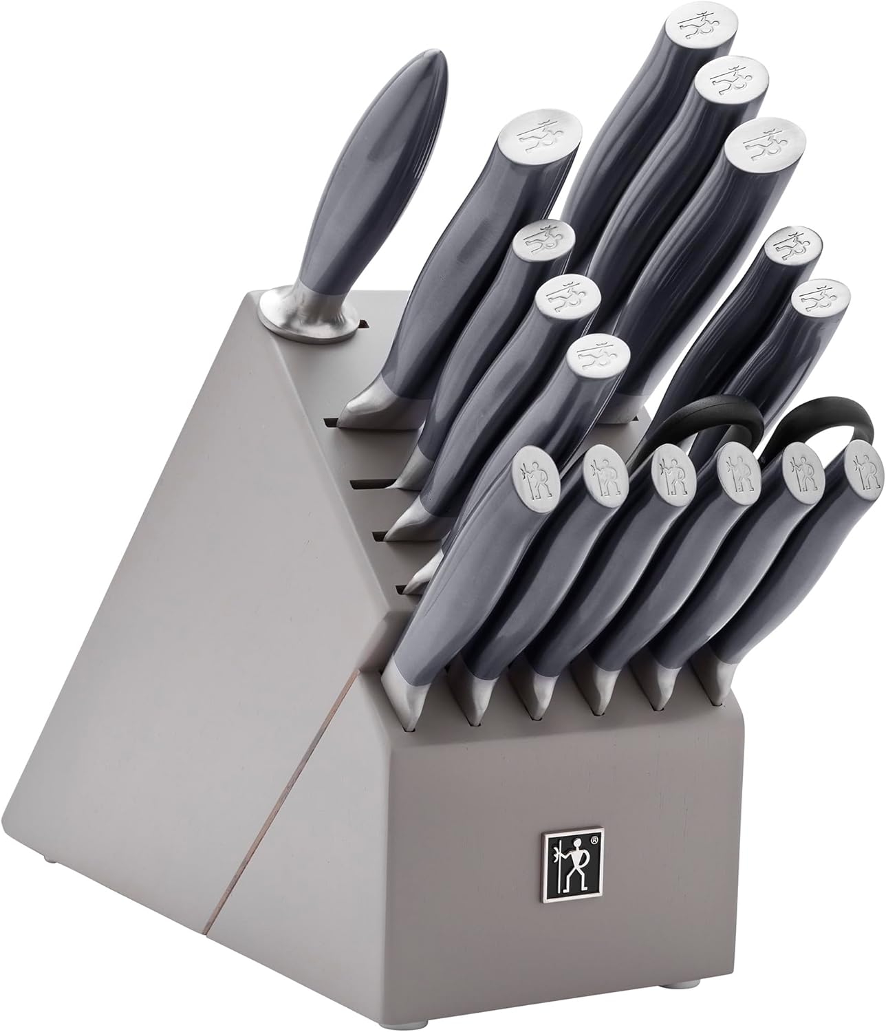 HENCKELS Graphite Knife Block Set, 18, Grey