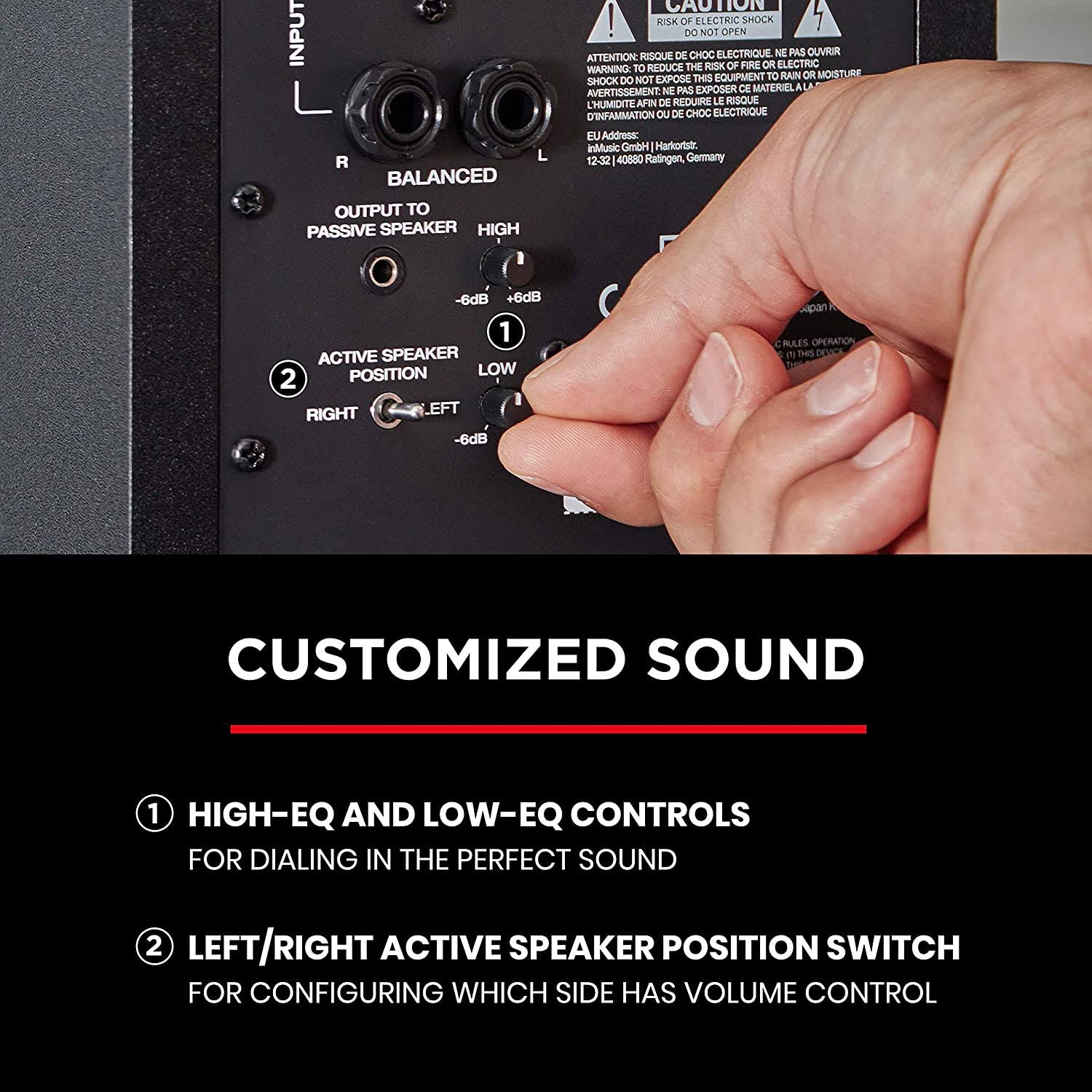 M-Audio BX4 Powered Reference Studio Monitors, Pair