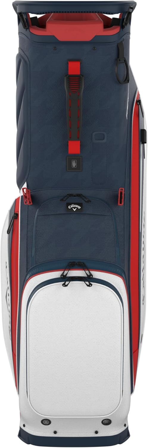Callaway Golf Fairway 14 Stand Bag (Navy Hounds/White/Red)