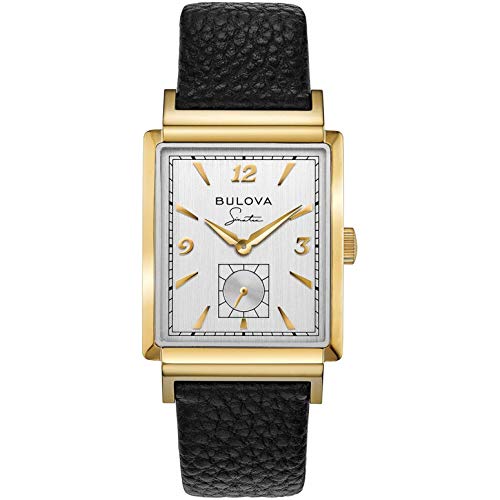 Bulova Men's Frank Sinatra My Way Leather Strap Watch