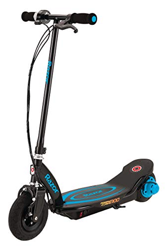 Razor Power Core E100 Electric Scooter - 100w Hub Motor, 8" Air-Filled Tire, Up to 11 mph and 60 min Ride Time, for Kids Ages 8 and Up