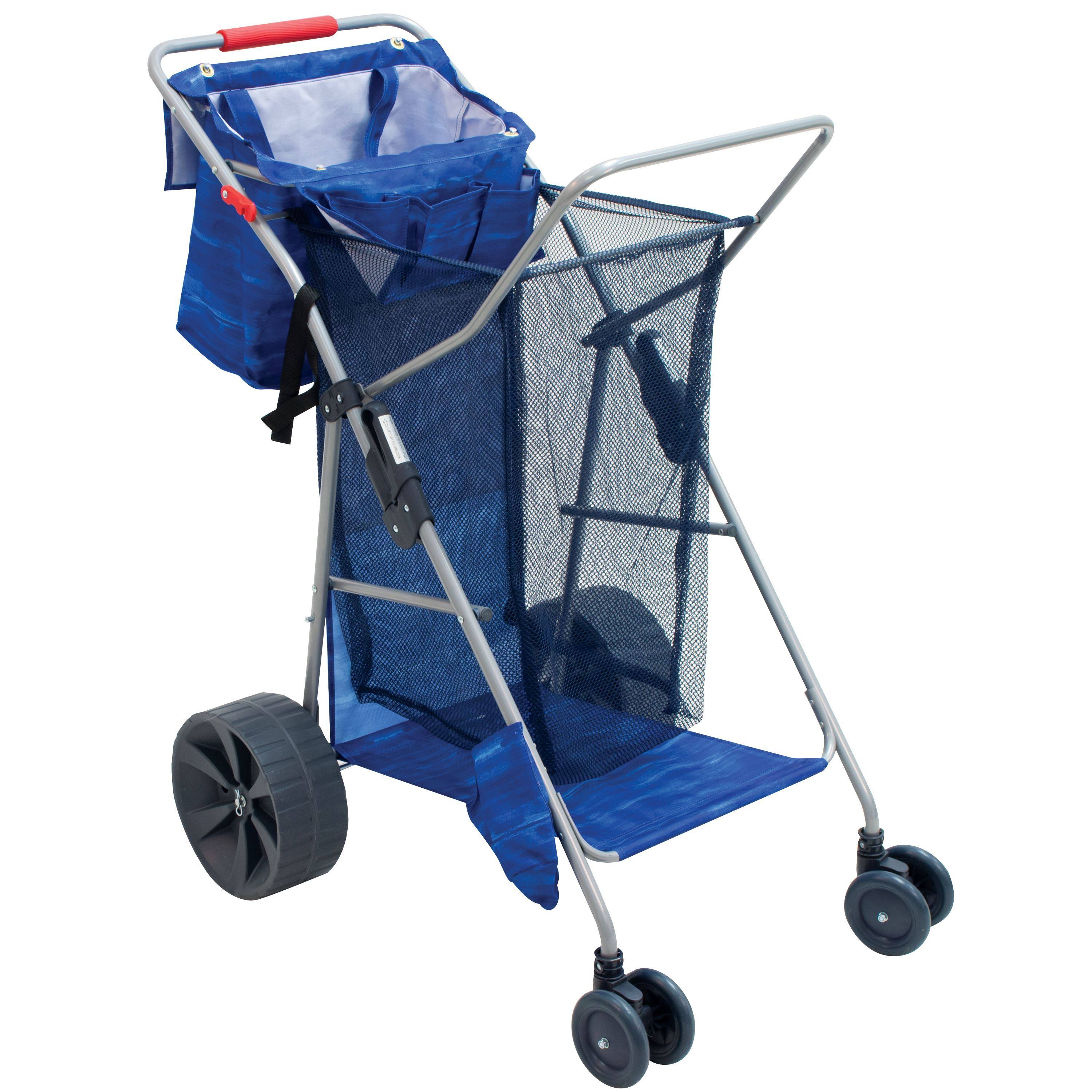 Rio | Wonder Wheeler Deluxe Beach Cart - Dark Blue
