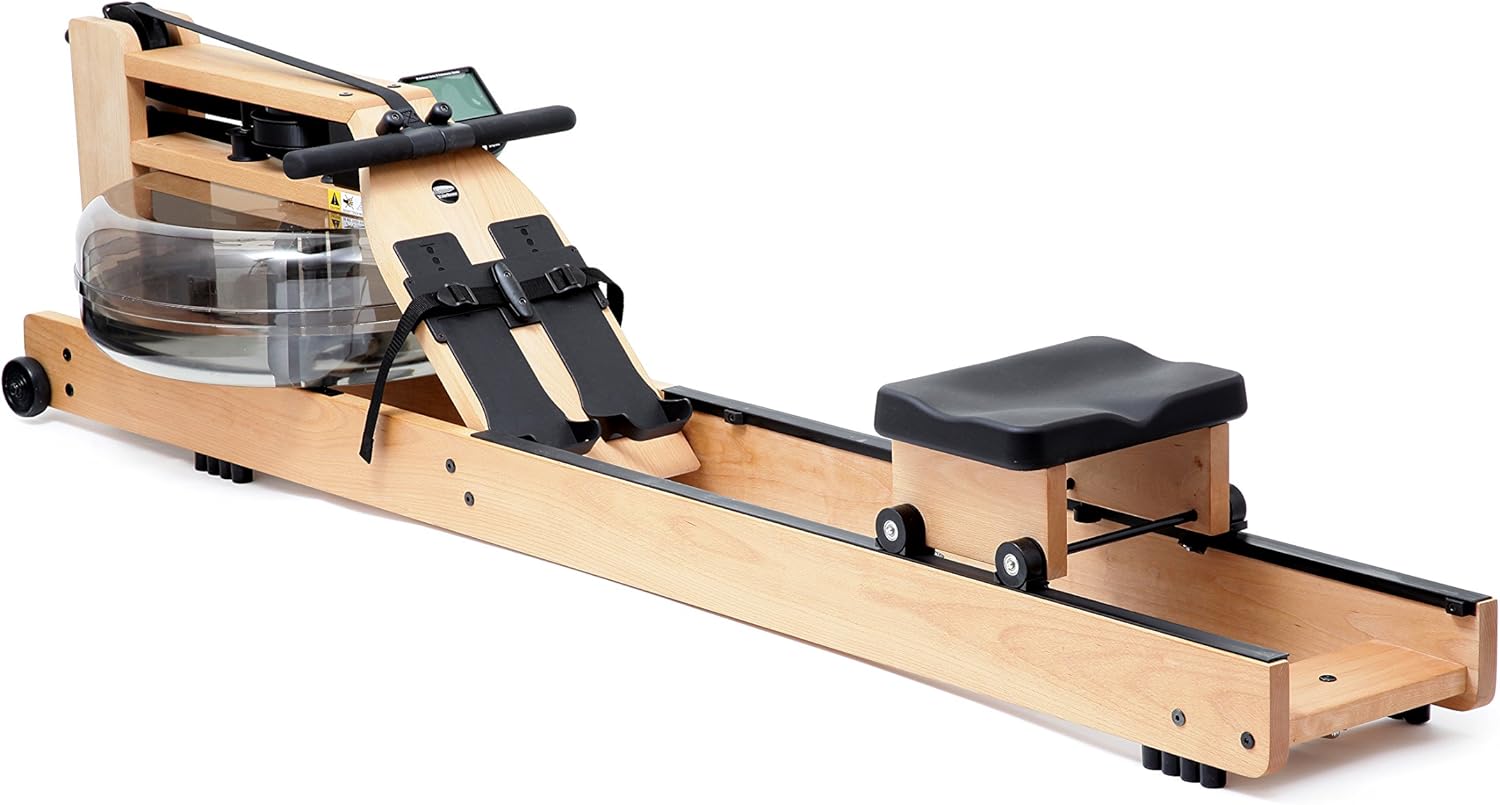 WaterRower Beech Wood Natural Rowing Machine with S4 Monitor