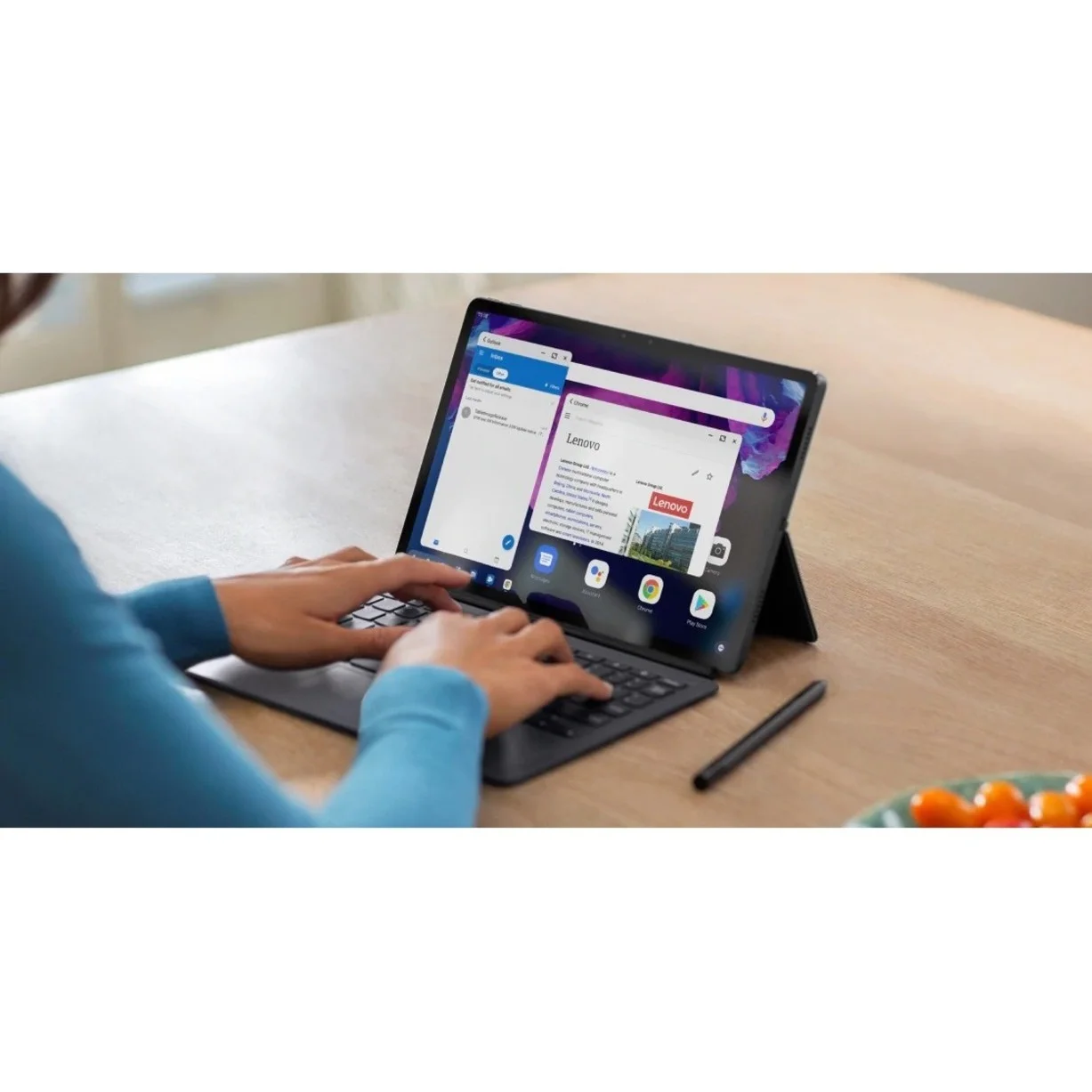 Lenovo Tab P11 11.5" Pro Tablet Qualcomm Snapdragon 730G 4GB RAM 128GB uMCP Slate Gray