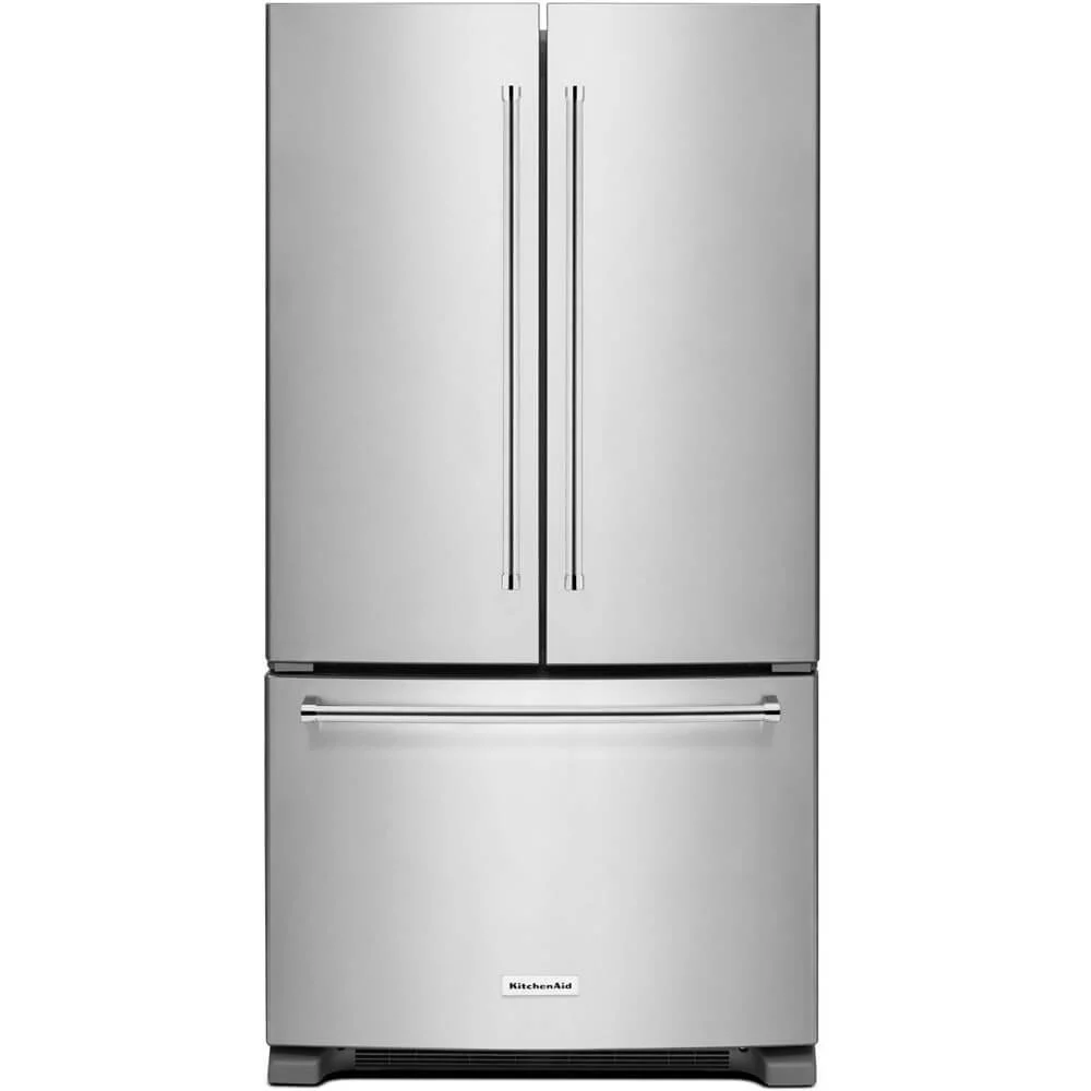 Kitchenaid Krfc300e 36" Wide 20 Cu. Ft. Counter Depth French Door Refrigerator - Stainless