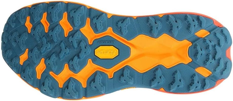 Hoka One Women's Running Shoes, Blue Coral Camellia, 8.5