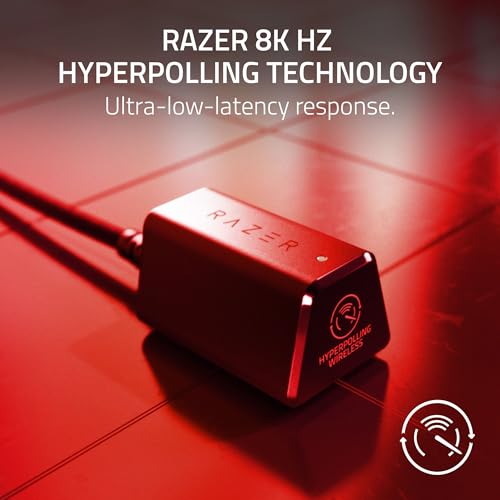 Razer Viper V3 Pro Wireless Esports Gaming Mouse: Symmetrical - 54g Lightweight - 8K Polling - 35K DPI Optical Sensor - Gen3 Optical Switches - 8 Programmable Buttons - 95 Hr Battery - Black