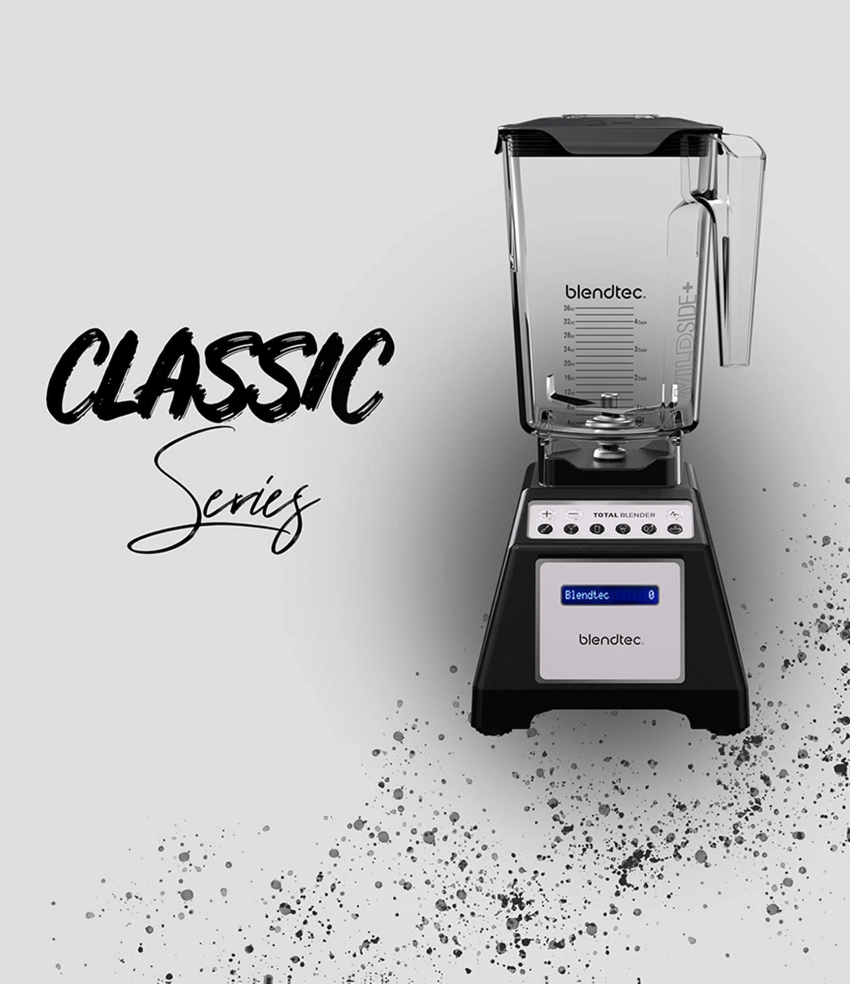 Blendtec Classic 575 Plastic Blender - Black