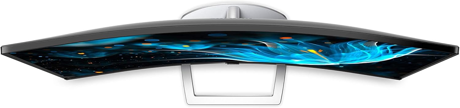 Philips Computer Monitors 328E9QJAB 32" Curved Frameless Monitor, Full HD VA, 128% sRGB, FreeSync, 75Hz, VESA, Black (Renewed)