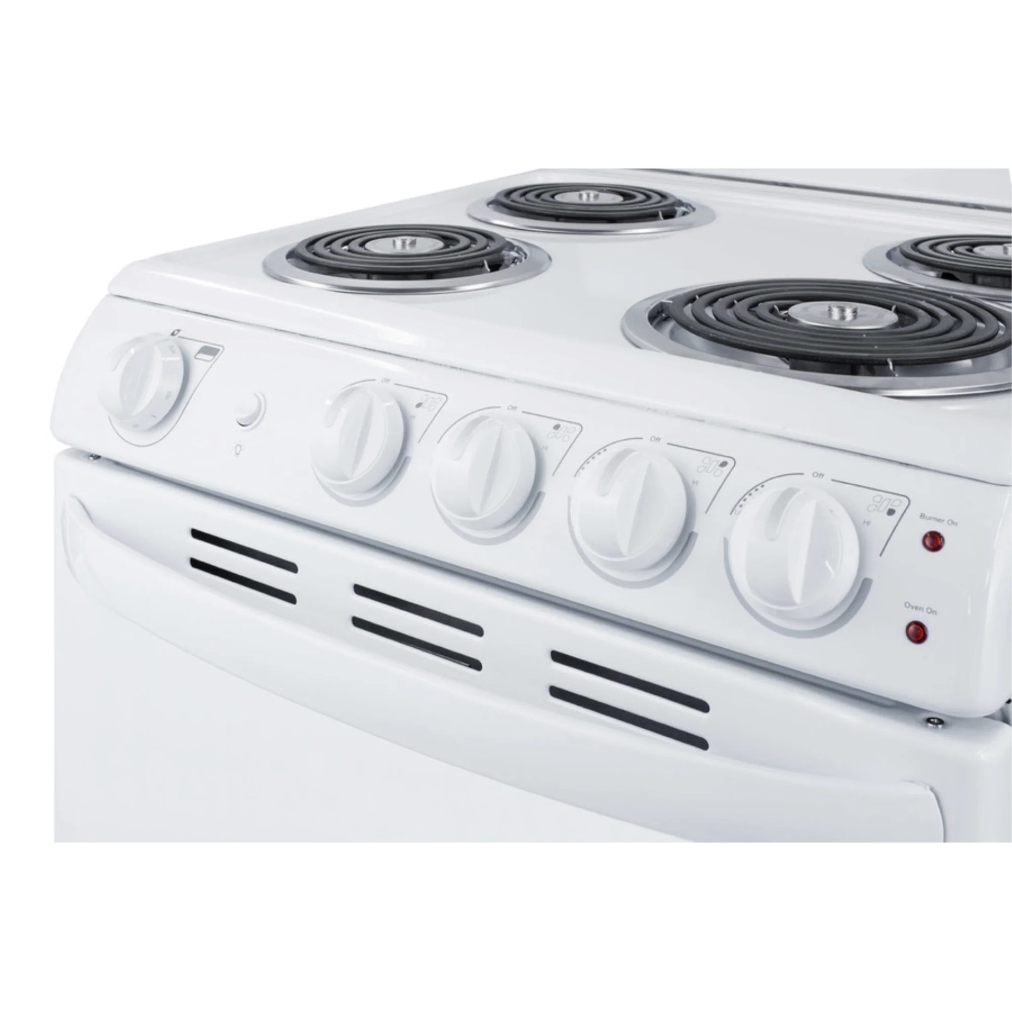 20" Wide Electric Coil Range