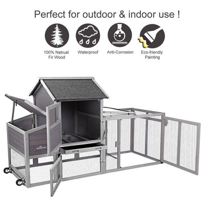 Chicken Coop, Chicken House AIR27( Inner Space 23.03ft&sup2;)