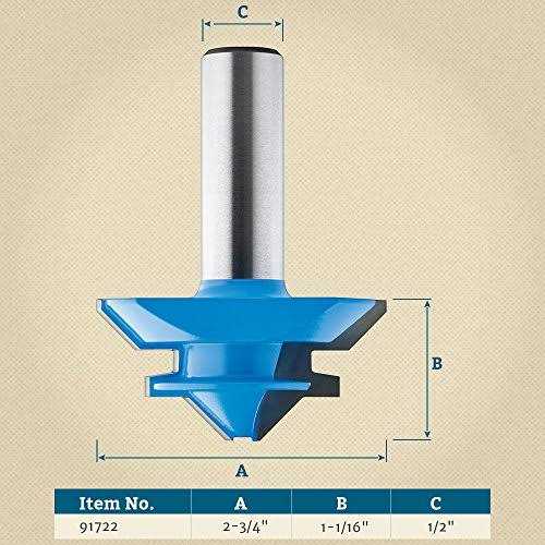 Rockler 45 Lock Miter Router Bit