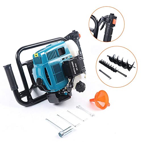 DYRABREST 52cc Gas Powered Earth Auger Post Hole Digger Borer Fence Ground Drill 4inch / 6inch / 8inch Bits