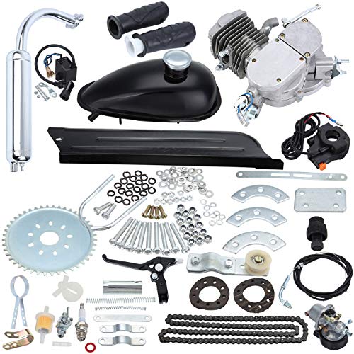 Sange 2 Stroke Pedal Cycle Petrol Gas Motor Conversion Kit Air Cooling Motorized Engine Kit for Motorized Bike