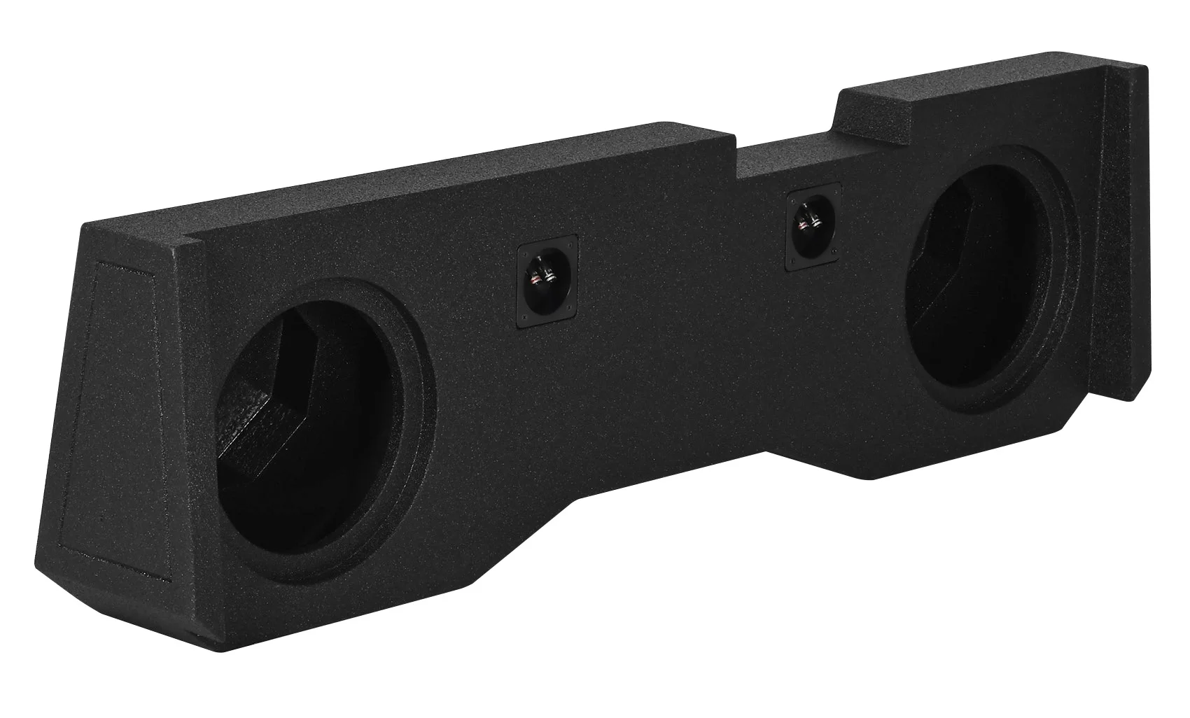 Rockville Dual 12" Sub Enclosure Box For 2014-Up GMC/Chevy Sierra/Silverado Crew